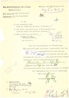 WILHELM GROENER (1867–1939), deutscher Militär und Politiker, württembergischer Generalleutnant, 1918 als Erster Generalquartiermeister faktisch der Chef der OHL, Reichswehrminister sowie am 8. Oktober 1931 zusätzlich auch noch kommissarischer Reichsminister des Innern