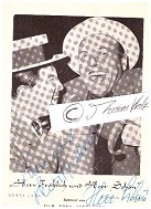 HERR FRÖHLICH und HERR SCHÖN (BOBBY JOHN (Robert John, 1905-66, österreichischer Kabarettist, 1944 im Vernichtungslager Auschwitz) und ROMAN SPORER) Deutsches Komiker-Duo