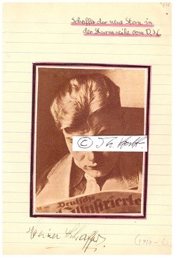 HEINRICH SCHAFFER (1917; † unbekannt) deutscher Fußballspieler, der 1938 ein Länderspiel für die damalige Tschechoslowakei bestritten hat. Mit dem Dresdner SC wurde er zweimal Deutscher Fußballmeister und zweimal Pokalsieger.