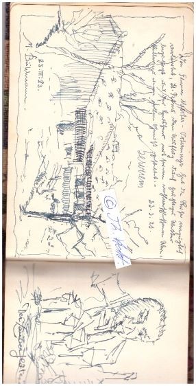 AUTOGRAPHEN-ALBUM : PAPI MESSTER - OSKAR MESSTER (1866-1943 Tegernsee)