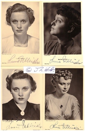 LUISE ULLRICH (1911-85) österreichische Schauspielerin