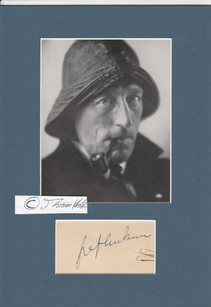 FELIX GRAF VON LUCKNER (Felix von Luckner, Felix Graf Luckner,1881-1966) "Der Seeteufel" Kdt. der SMS SEEADLER (englische Blockade durchbrochen), Kapitänleutnant