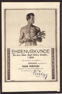 VIKTOR LUTZE (1890-1943) Stabschef der SA nach der Ermordung Ernst Röhm´s 1934, Oberpräsident von Hannover