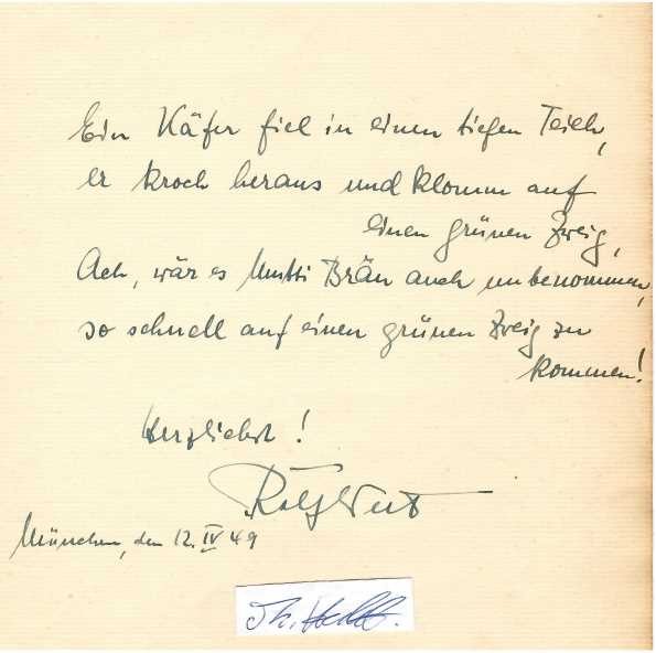 ROLF WEIH (1906-69) deutscher Schauspieler, Operetten-Buffo, vorwiegend als Liebhaber mit komödiantischer Note / german actor