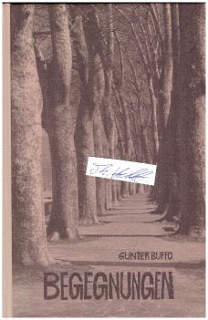 GUNTER BUFFO (1943-2017) Pfarrer und Autor in Hannover