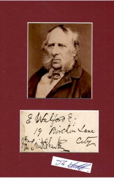 GEORGE CRUIKSHANK (1792-1878) britischer Karikaturist und Illustrator und Kupferstecher / British caricaturist and book illustrator, praised as the "modern Hogarth" during his life. His book illustrations for his friend Charles Dickens, and many other authors, reached an international audience.