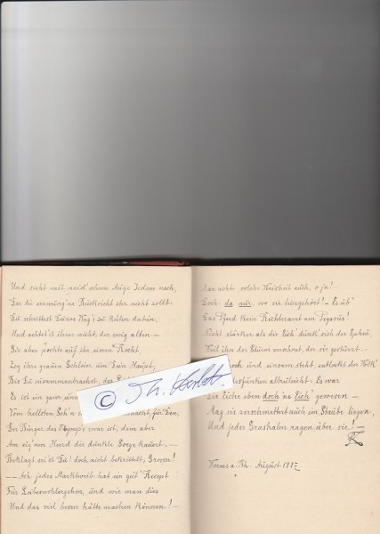 ALBERT LINDNER (1831-88) dt. Dramatiker, 1866 Schiller-Preises für seine Tragödie Brutus und Collatinus