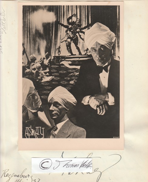 ASKAY (Daten unbekannt) Hellseher, Magier, Varieteekünstler