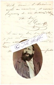 LOUIS GASSIER (Daten unbekannt) französischer Opernsänger / french opera singer