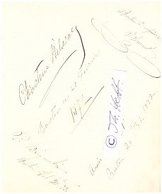 CHRISTINE NILSSON de Casa Miranda (1843-1921) international bekannte schwedische Opernsängerin (Sopran) u.a.; EA HAMLET Boston 20.II.1872