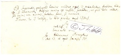 JOHANN ADRIAN SLEVOGT (auch Johann Hadrian Slevogt/Schlevogt und latinisiert Johannes Hadrianus Slevogtius, 1653-1726) deutscher Mediziner, Professor der Medizin, Anatomie und Botanik sowie Chemie, Rektor der Alma Mater Universität Salana Jena