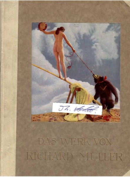 (RICHARD MÜLLER, 1874-1954, deutscher Maler und Grafiker)