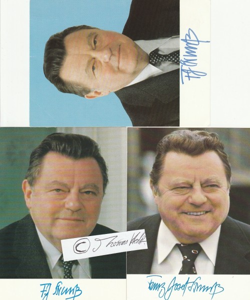 FRANZ JOSEF STRAUß (Franz Josef Strauss,1915-88) Bayrischer Ministerpräsident, Bundesminister, CSU-Vorsitzender