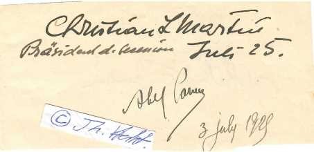 CHRISTIAN LUDWIG MARTIN (1890-1967) österreichischer Radierer, Buchillustrator, Holzschneider sowie Figuren- und Landschaftsmaler. Im Jahr 1917 erhielt er den Rompreis und 1918 den Bär-Preis der Berliner Akademie. Er wurde 1919 Mitglied der Wiener Secession und war von 1922 bis 1926 sowie 1931 bis 1935 deren Präsident. 1921 wurde er Professor für Grafik an der Wiener Frauenakademie. Die gleiche Position hatte er von 1925 bis 1965 an der Akademie der bildenden Künste Wien inne. Ab 1936 leitete er dort die Meisterschule für Grafik. Als Rektor führte er jahrelang Jahre die Geschicke der Akademie. In Würdigung besonderer Verdienste um die Errichtung des Kaiser Franz Joseph Denkmals in Wien wurde er 1937 zum Stifter ernannt.