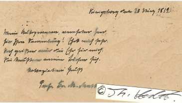 MAX MATTHES (1865-1930) Professor Dr.med, deutscher Mediziner, Professor für Innere Medizin, zuletzt an der Universität Königsberg. Im Ersten Weltkrieg, an der Ostfront, wurde er zum Generalarzt ernannt./ german doctor and university professor