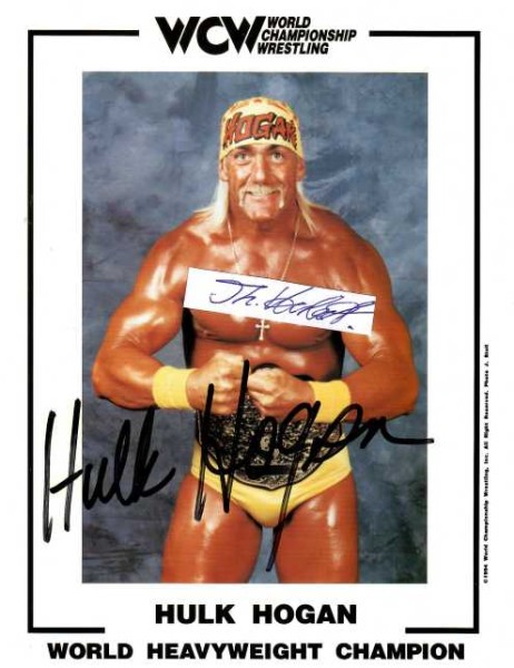 HULK HOGAN (Terrence „Terry“ Gene Bollea , 1953-2025) amerikanischer Wrestling-Weltmeister und Schauspieler, u.a. : 1982 Rocky III Das Auge des Tigers, 1986 Love Boat (Fernsehserie)