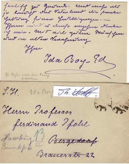 IDA BOY-ED (1852-1928) deutsche Schriftstellerin und Salonnière