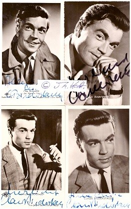 CLAUS BIEDERSTAEDT (1928-2020) deutscher Schauspieler, Sprecher