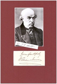 WILLIAM JENNER (1815-98) Sir, 1. Baronet FRS, Professor Dr.med., britischer Neurologe und Arzt. Er entdeckte den Unterschied zwischen Unterleibstyphus und Fleckfieber.