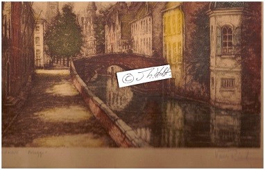 VAN RIET (Daten unbekannt) belgischer Maler und Graphiker