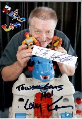 LARRY KENNEY (1947) American voice actor and radio personality. He is best known for voicing Lion-O in ThunderCats and being the second voice of Count Chocula after Bob McFadden and the original voice of Sonny the Cuckoo Bird.
