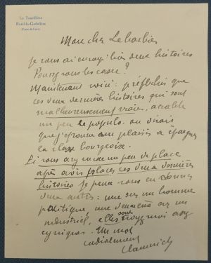 MAURICE DE VLAMINCK (1876-1958) französischer Maler, Grafiker und Autor, Mitglied der FAUVES