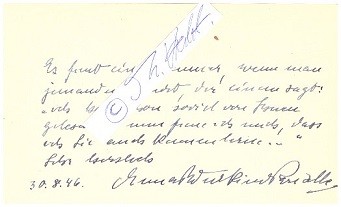 ANNA P. WEDEKIND-PARISELLE (Daten unbekannt) dt. Schriftstellerin und Journalistin, Chefredakteurin DIE DAME, 1933 entlassen