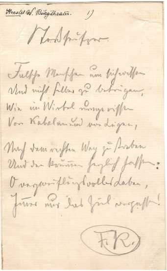 FRIEDRICH KRASTEL (Fritz Krastel, 1839-1908) deutsch-österreichischer Theaterschauspieler und -regisseur sowie Librettist, 1865-1908 Burgtheater Wien, einer der besten jugendlichen Helden und Liebhaber, 1892 Inspektor der Schauspielschule des Wiener Konservatoriums und Lehrer, auch Tänzer
