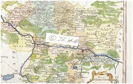 LUENEBURG (LÜNEBURG) - LANDKARTE