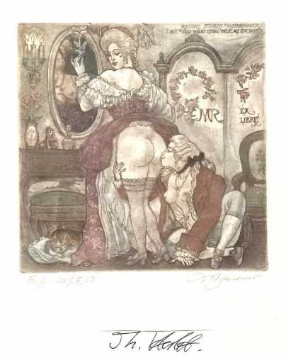 THOMAS VEBBER (1956) deutscher Grafiker, Illustrrator / german artist