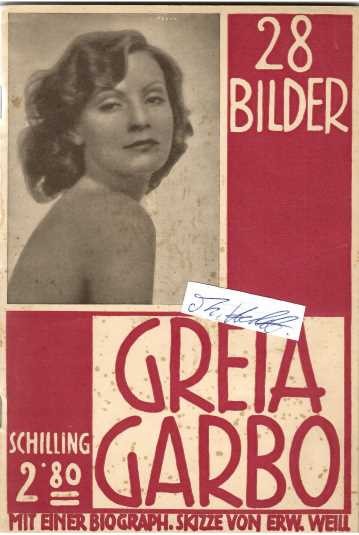 (GRETA GARBO, 1905-90, schwedisch-US-amerikanische Filmschauspielerin. Sie gilt als Hollywood-Ikone)