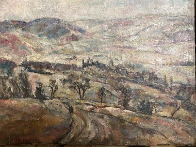 ERICH BÜTTNER (1889-1936) deutscher Maler, Expressionist der Berliner Secession, Verschollene Generation, Schüler von Emil Orlik, 1913 hatte Büttner seine erste Einzelausstellung in der Galerie Gurlitt.