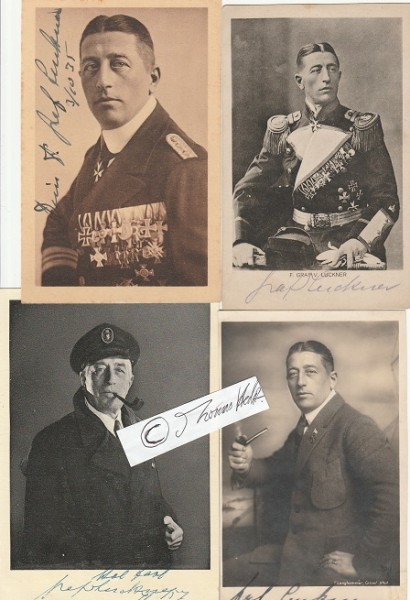 FELIX GRAF VON LUCKNER (Felix von Luckner, Felix Graf Luckner,1881-1966) "Der Seeteufel" Kdt. der SMS SEEADLER (englische Blockade durchbrochen), Kapitänleutnant