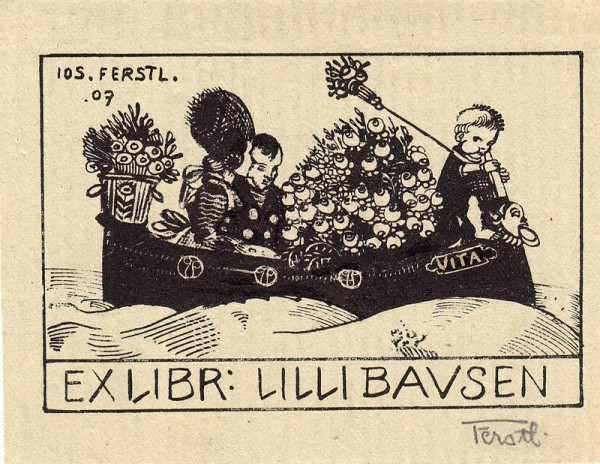 JOSEPH FERSTL (Daten unbekannt) bayrischer Maler, Grafiker