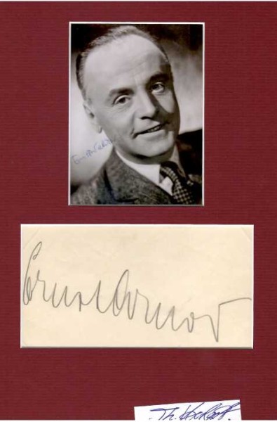ERNST WALDOW (1893-1964) deutscher Schauspieler, Berliner Komiker