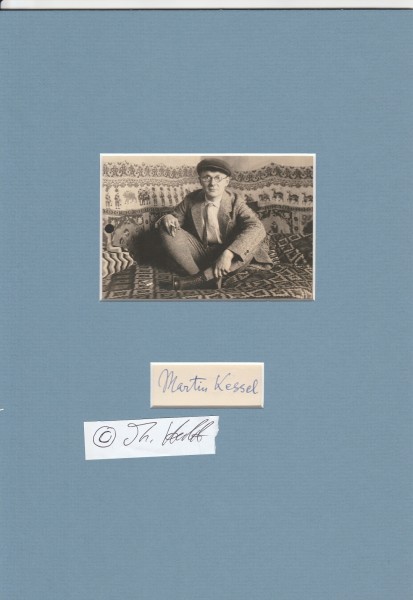 MARTIN KESSEL (1901-90) Dr., dt. Schriftsteller, Georg-Büchner-Preis 1954