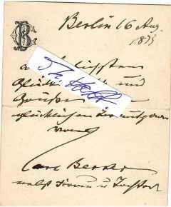 KARL BECKER (Carl Becker, 1820-1900) Professor, deutscher Historienmaler. Von 1882 bis 1895 war er Präsident der Akademie, danach bis zu seinem Tode deren Ehrenpräsident.
