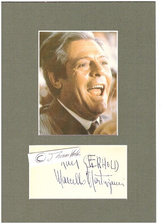 MARCELLO MASTROIANNI (1924-96) italienischer Filmstar