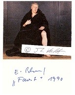 EINAR SCHLEEF (1944-2001) dt. Bühnenbildner, Regisseur und Autor