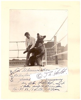 GEBRÜDER WALLDORF Bärennummer (Variete / Circus)