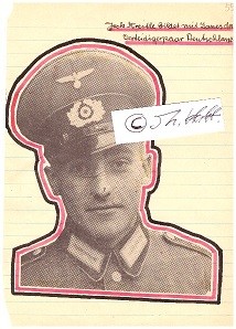 JACK STREITLE (JAKOB STREITLE, (1916-82) deutscher Fußballspieler. Er kam von 1938 bis 1952 15 Mal für die A-Nationalmannschaft zum Einsatz.[