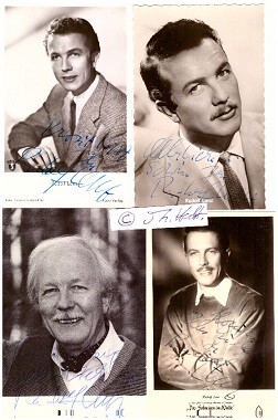 RUDOLF LENZ (1925-87) österreichischer Schauspieler in zahlreichen Heimatfilmen