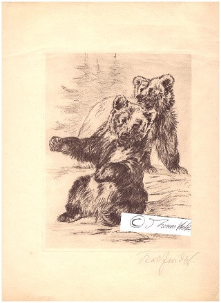 KARL FISCHER (1921) dt. Graphiker und Illustrator