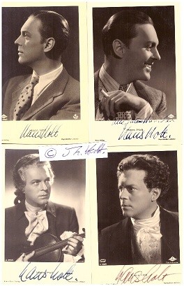 HANS HOLT (1909-2001) österreichischer Schauspieler , Regisseur und Autor, u.a. Lumpacivagabundus, : Menschen vom Varieté, Wen die Götter lieben