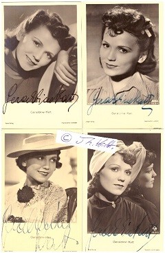 GERALDINE KATT (1921-95) österreichische Filmschauspielerin, UFA-Star