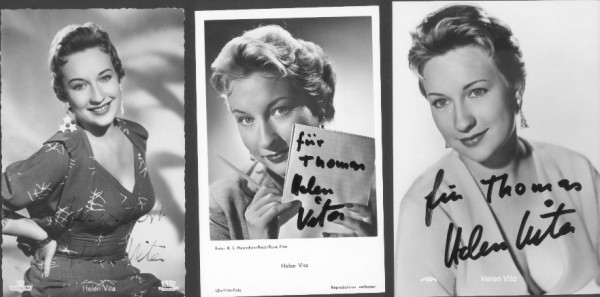 HELEN VITA (1928-2001) Schweizer Chansonsängerin, Schauspielerin und Kabarettistin