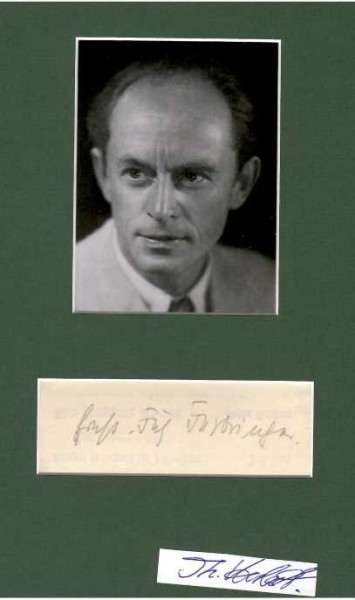 ERNST FRITZ FÜRBRINGER ( E.F. Fürbringer,1900-88) deutscher Theater- und Filmschauspieler, spielte in einigen Edgar-Wallace-Filmen die Rolle des Sir Archibald