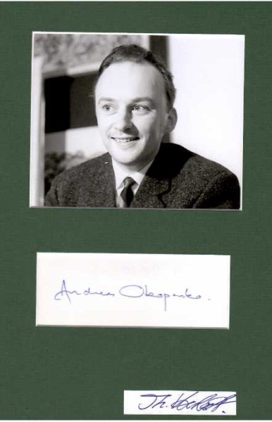 ANDREAS OKOPENKO (1930-2010) österreichischer Schriftsteller und Dichter, gilt als einer der wichtigsten Repräsentanten der Gegenwartsliteratur in Österreich, 1998: Großer Österreichischer Staatspreis 2002: Georg-Trakl-Preis
