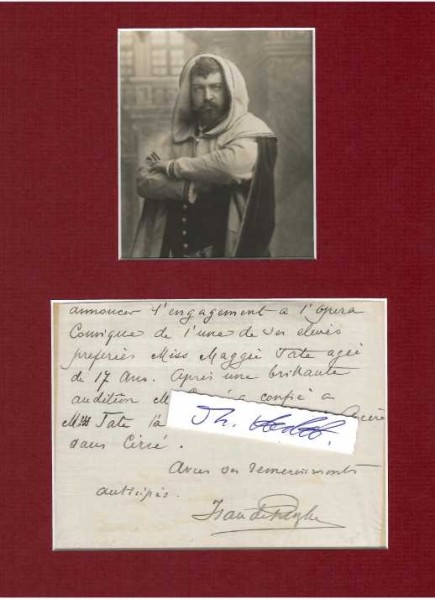 JEAN DE RESZKE (1850-1925) französischer Opernsänger polnischer Abstammung. Er war einer der bedeutendsten Tenöre des 19. Jahrhunderts. / legendary polish-french opera singer