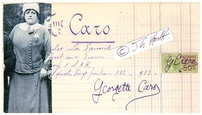 GEORGETTE CARO (1896-1953) französische Opernsängerin, Sopran, Mezzosopran